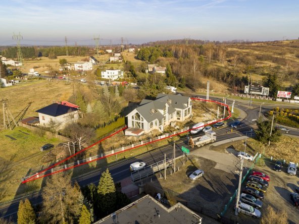 Budynek Handlowo Usługowy Przy Rondzie !!!