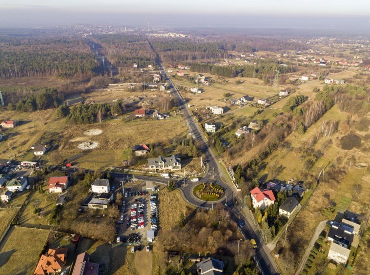 Budynek Handlowo Usługowy Przy Rondzie !!!